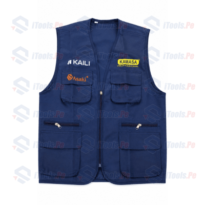 CHALECO KAILI TALLA  XL COLOR AZUL