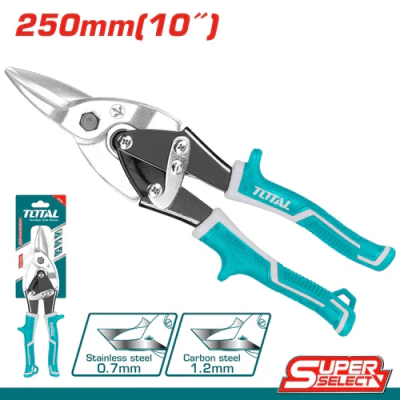 TIJERA DE AVIACIÓN 10” 250MM CORTE RECTO THT522106 - TOTAL