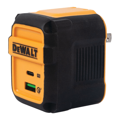 Cargador USB PD de 2 puertos para lugar de trabajo 49.5W DEWALT / DXMA1310851