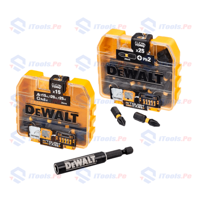 El Pack de Punteras Dewalt de 40 piezas + Adaptador magnético