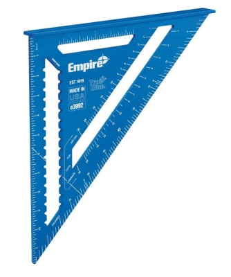 Escuadra para vigas grabada con láser de color azul auténtico de 12 pulgadas Empire Level