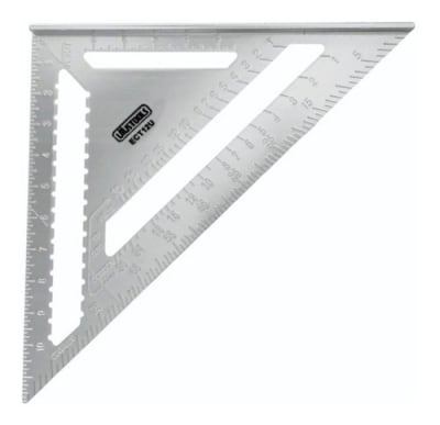 ESCUADRA TRIANGULAR ALUMINIO 12