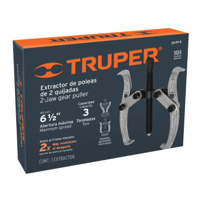 EXTRACTOR DE POLEAS, 2 PATAS 6 TRUPER