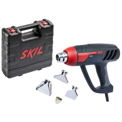 PISTOLA DE CALOR 8003 SKIL 1800W + MALETÍN PLÁSTICO + 4 BOQUILLAS