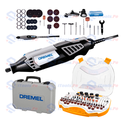 KIT MINITORNO DREMEL +250 PCS ACCESORIOS INGCO  // F0134000NC000-KT1