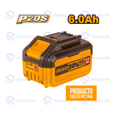 BATERÍA ION LITIO 6AH 20V INGCO S/CAJA - FBLI2060-DG