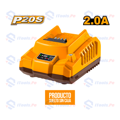CARGADOR 20V 2AH INGCO S/CAJA