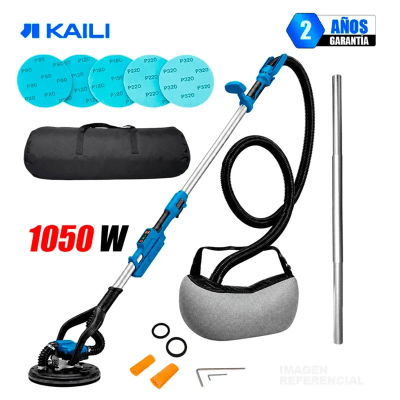 Lijadora de Pared / Drywall Telescópica Brushless 1050W 9