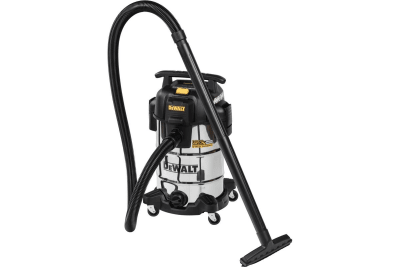 ASPIRADORA EN SECO Y HUMEDO DE ACERO INOXIDABLE DE 30L CON PTA DEWALT / DXV30SAPTA