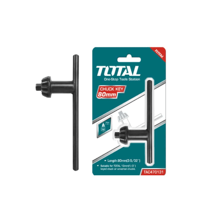 LLAVE PARA CHUCK 13MM 80MM TOTAL - TAC470131