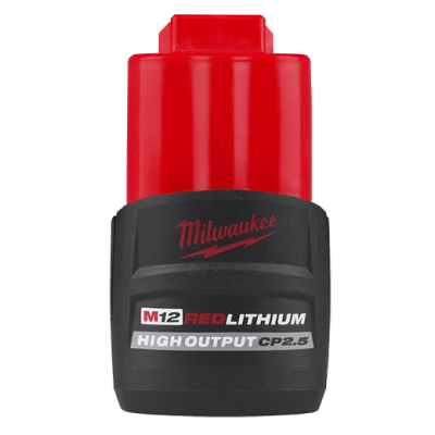 Batería XC 2.5 M12™ REDLITHIUM™ HIGH OUTPUT™ MILWAUKEE / 48-11-2425