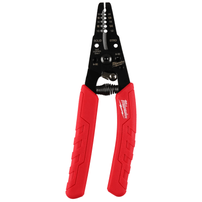 Pelacables y cortador con empuñadura cómoda para cables de 10-18 AWG MILWAUKEE 48-22-3050