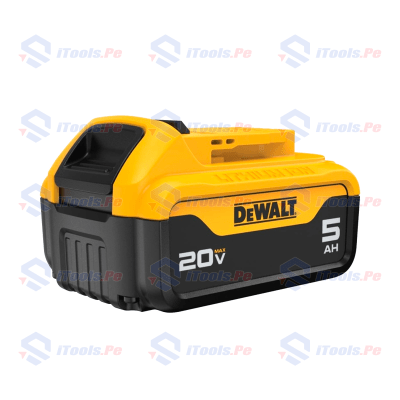 BATERÍA ION LITIO 20V MAX 5.0 AH DEWALT DCB205
