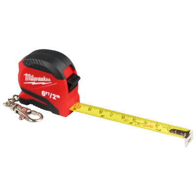 CINTA METRICA PARA LLAVERO 6FT/2M MILWAUKEE / 48-22-1706