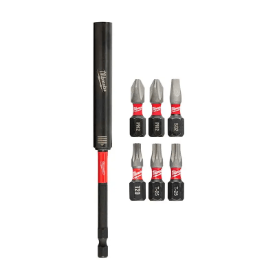 EXTENSION MAGNETICA IMPACTO + 6 PUNTAS MILWAUKEE 48-32-4518