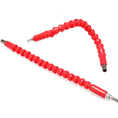EXTENSIÓN FLEXIBLE PLASTICO PARA ATORNILLADO 25 CM