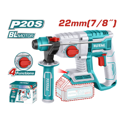 ROTOMARTILLO SDS+ 22MM 20V 2.0J 0-5400BPM BRUSHLESS 4FUNC INDUSTRIAL