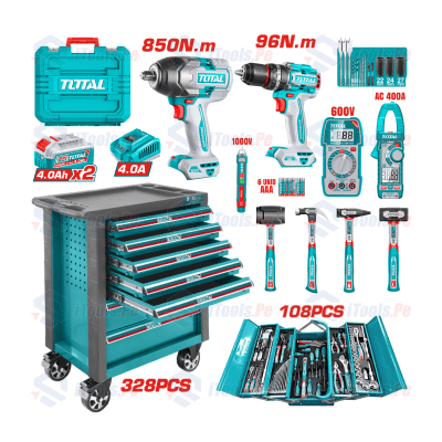 EL SUPER PACK MECÁNICO 445 PCS DE TOTAL