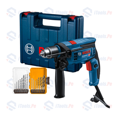 KIT TALADRO PERCUTOR 1/2