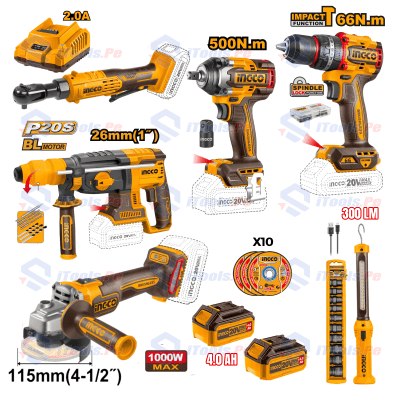 EL COMBAZO 6 EN 1 DE INGCO