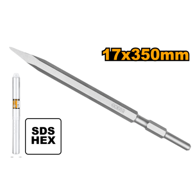 CINCEL HEXAGONAL DE PUNTA 17MM INGCO