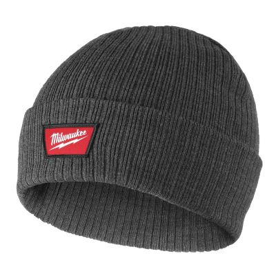 GORRO DE PUNTO ACANALADO GRIS MILWAUKEE / M750G