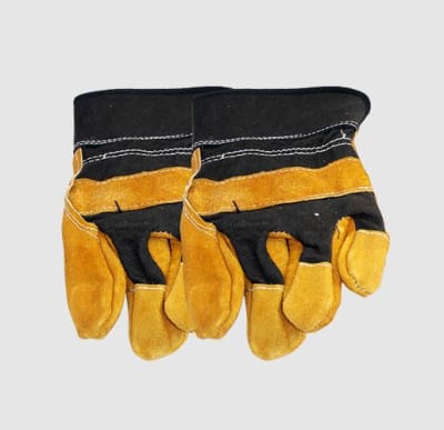 GUANTES PARA TRABAJO AMARILLO/NEGRO