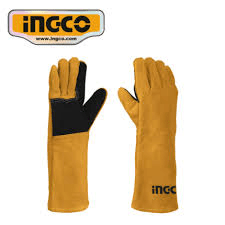 GUANTES CUERO LARGO SOLDADOR 16