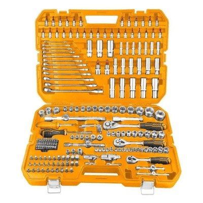 JUEGO DE HERRAMIENTAS MANUALES 216 PIEZAS INGCO / HKTHP22161