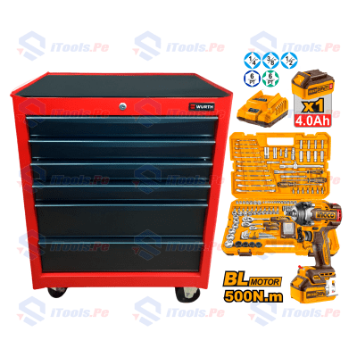 KIT MECHANIC BASIC DE WURTH / HKTHP31521-WT