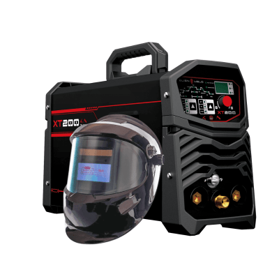MAQUINA DE SOLDAR ALIENWELD XT200 TIG 200 CON CARETA FOTOSENCIBLE