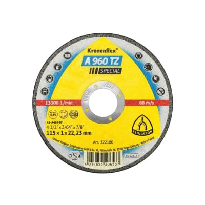 DISCO CORTE KLINGSPORT 4 1/2´´