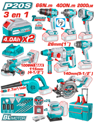 MEGA COMBO 9 EN 1 PRO-TOTAL