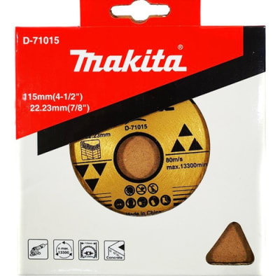 DISCO DIAMANTADO SEGMENTADO LISO CONCRETO 4.5