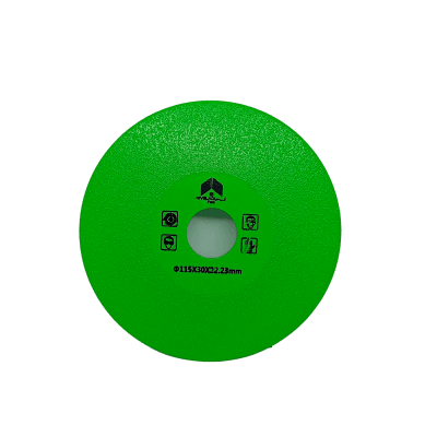 DISCO VERDE DIAMANTE EN TODO EL CUERPO Ø115X30X22.23MM - DVDC115