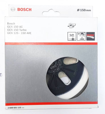 PORTA LIJADOR BLANDO GEX 150, BOSCH