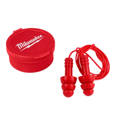 PAQUETE DE 3 TAPONES PARA LOS OÍDOS CON CABLE REUTILIZABLES