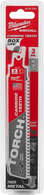 CUCHILLA DE CARBURO TORCH™ MILWAUKEE / 48-00-5301