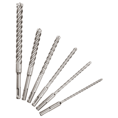 KIT DE 6 BROCAS SDS PLUS 4CT MX4™ MILWAUKEE / 48-20-7499