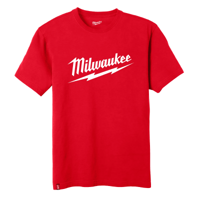 POLO CAMISETA RESISTENTE - LOGOTIPO DE MANGA CORTA MILWAUKEE / 607R-L