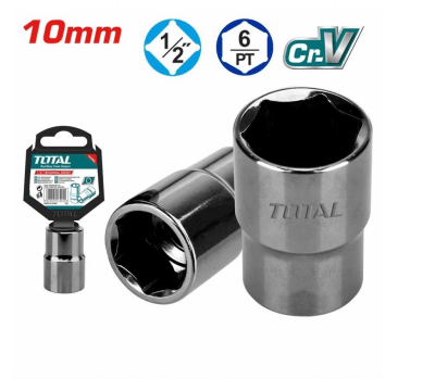 DADO HEXAGONAL 1/2 X 10MM TOTAL TOOLS