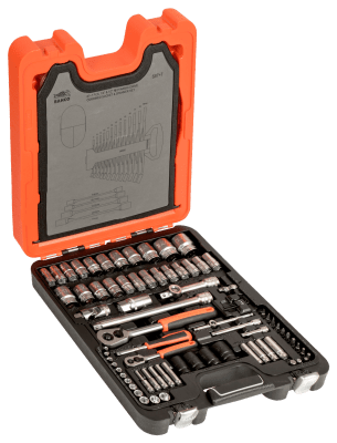 SET DADOS HEXAGONALES Y ACCESORIOS MM/PULG ENC 1/4