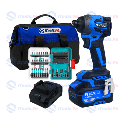 KIT ATORNILLADOR DE IMPACTO 20 V KAILI