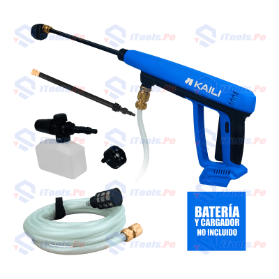 Hidrolavadora inalámbrica a presión 20V KAILI / KLH2454SC-CBZ