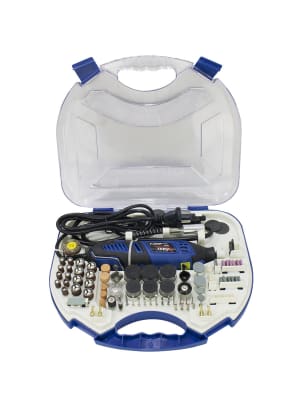 MINI ESMERIL 180W CON 211 ACCESORIOS + MALETIN  KAILI