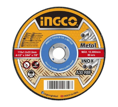 DISCO CORTE METAL 4.1/2