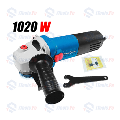 AMOLADORA ANGULAR 115MM/1020W – VELOCIDAD REGULABLE DONGCHENG