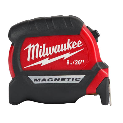 CINTA METRICA MAGNETICA MILWAUKEE 8MT 26PIES X 1