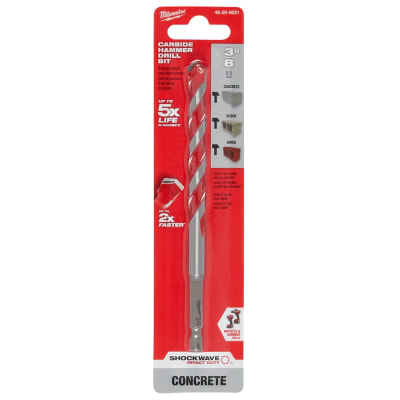 BROCA CARBURADA 3/8 X 6 PARA CONCRETO 48-20-9021 MILWAUKEE