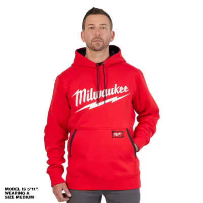 SUDADERAS CON CAPUCHA DE PESO MEDIO MILWAUKEE 352R-L